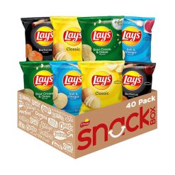 【2023 Flash Sale + Free Shipping】Lay's Potato Chip Variety Pack, 1 Ounce (Pack of 40)